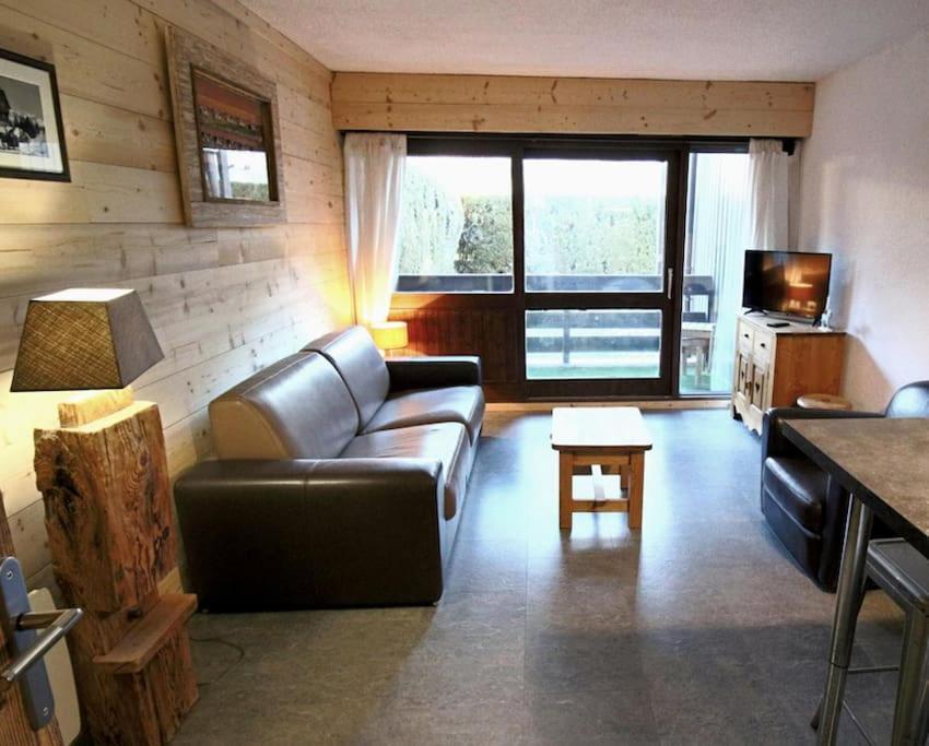 Studio Avec Coin Montagne Au Pied Des Pistes Lägenhet Megève Exteriör bild